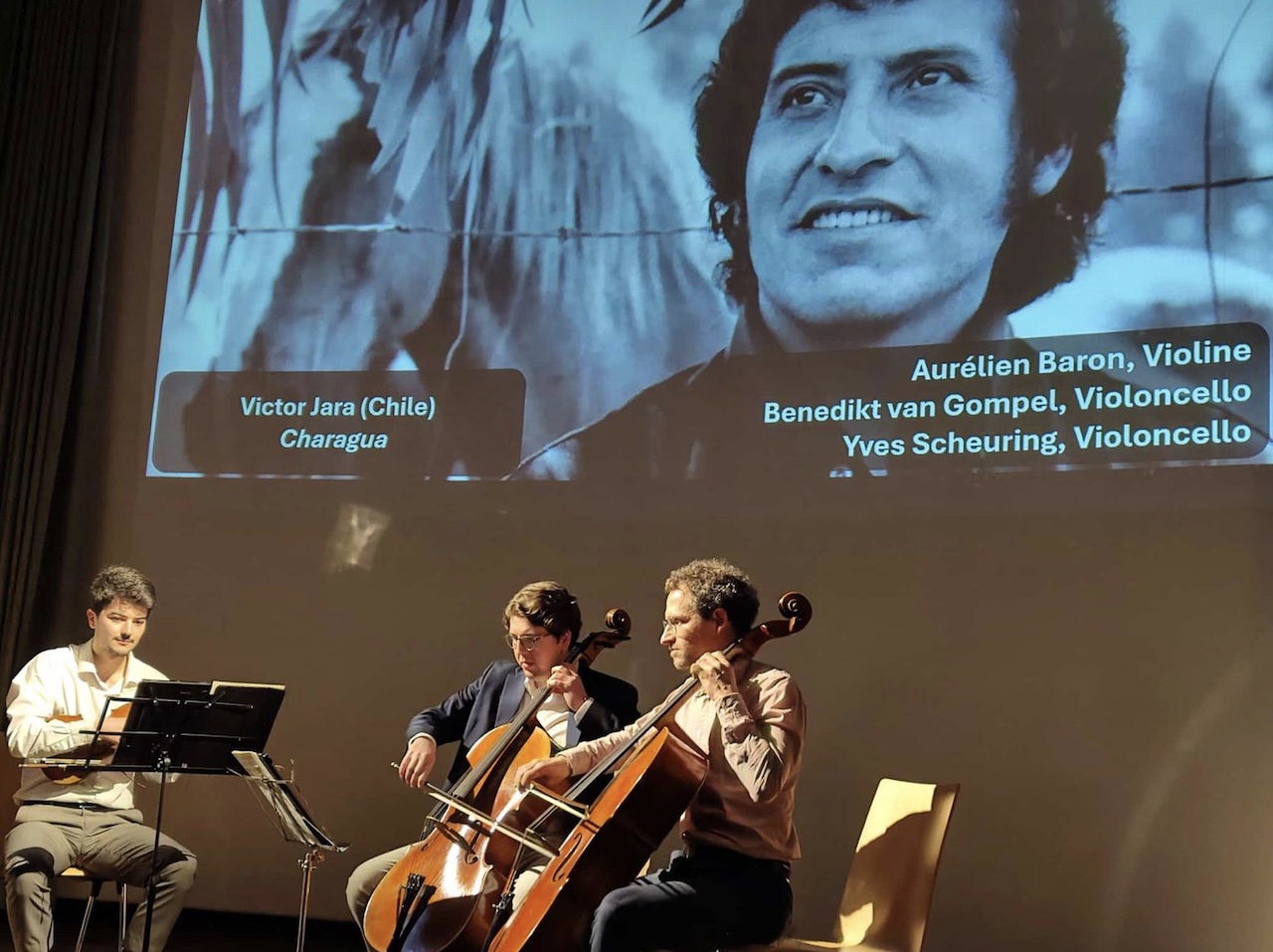 Musikalische Umrahmung der Eröffnung