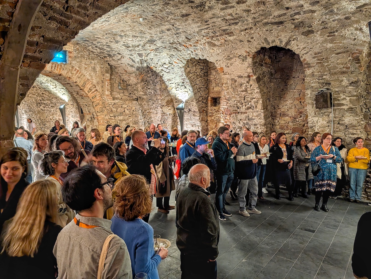 Konferenzempfang im historischen Peterhofkeller