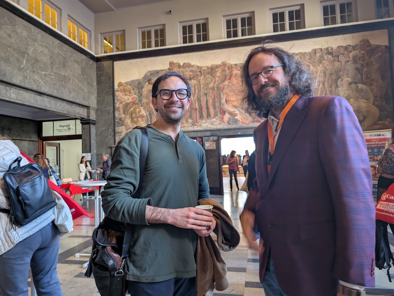 Pause in der Prometheushalle