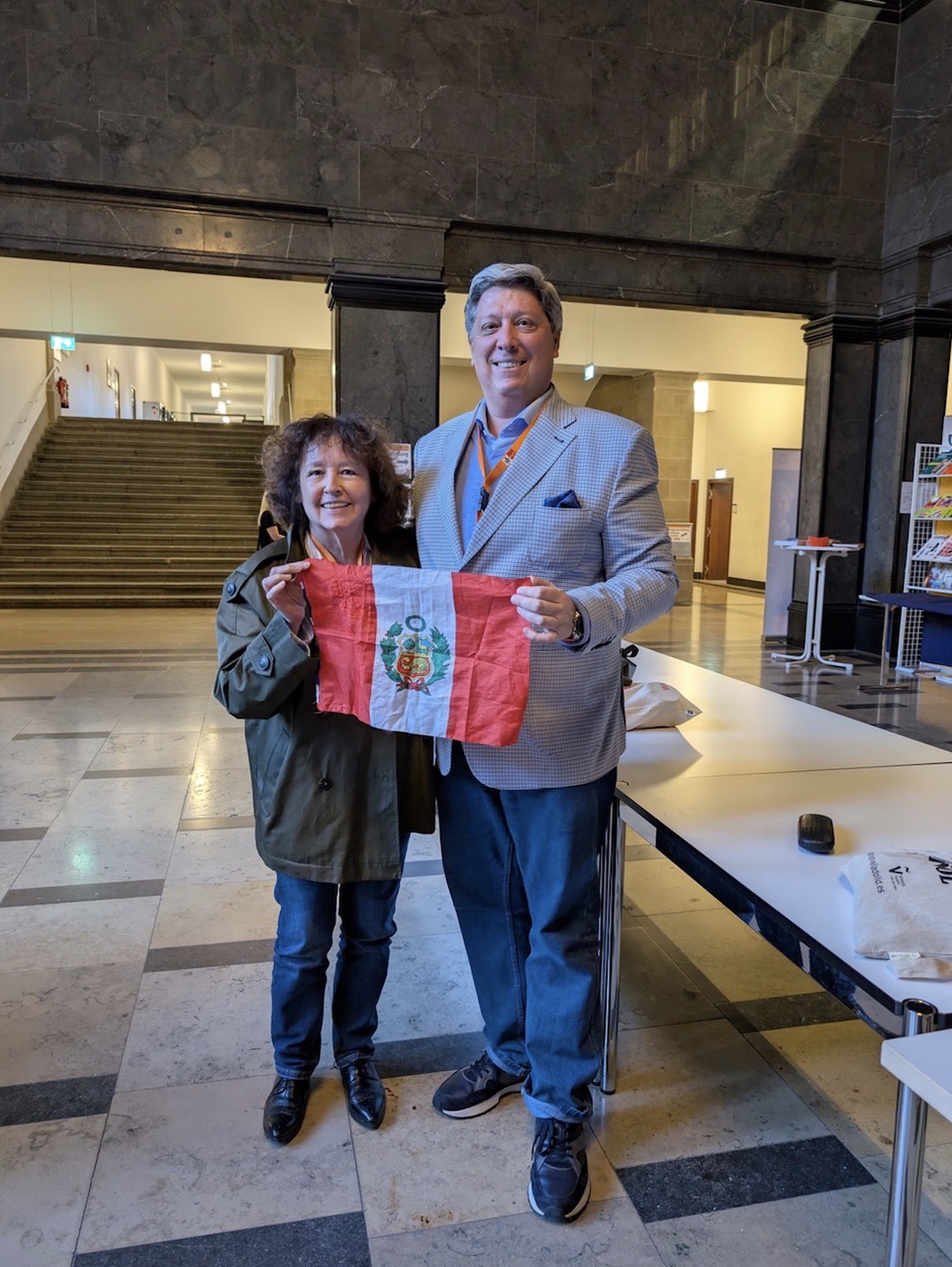 Pause in der Prometheushalle